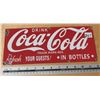 Image 3 : Porceline Coka Cola Sign 12"x5"