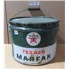 Image 1 : 25lb. Texaco Grease Pail McColl Frontenac