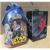 Image 2 : 2 Star Wars Figures Wookie Warrior and Kyle Ren Original Package