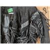 Image 4 : Black Leather Jacket w/ Fringe – Woman’s Size MED