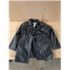 Image 1 : Jacket – ¾ length w/ belt – Penman - Polyvinyl – Woman’s Size XL