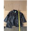 Image 2 : Jacket – ¾ length w/ belt – Penman - Polyvinyl – Woman’s Size XL