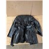 Image 5 : Jacket – ¾ length w/ belt – Penman - Polyvinyl – Woman’s Size XL