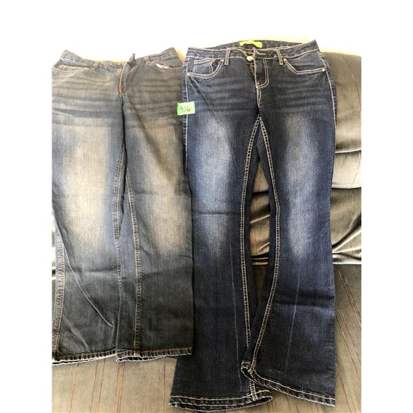Jeans (2) Pair – Ladies’ Size 9