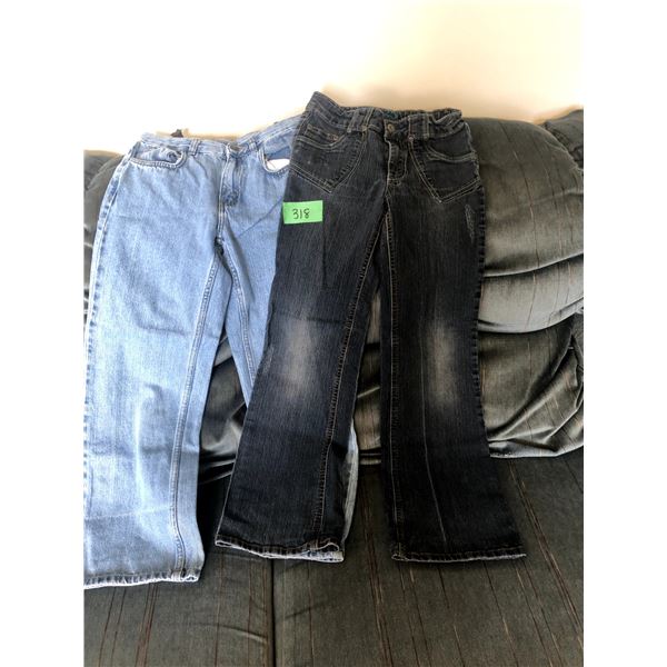 Jeans (2) Pair – Kids Size 10