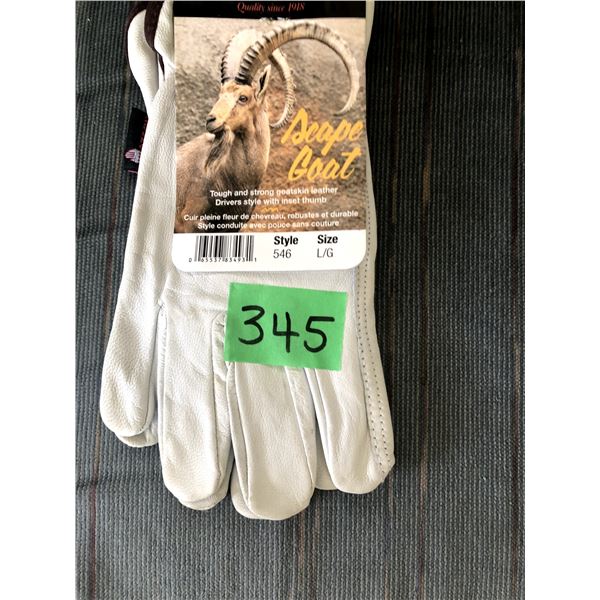 Gloves – Scape Goat – Genuine Leather – Size LRG