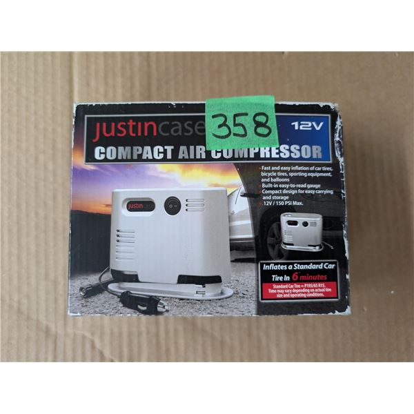 Compact Air Compressor 12V – NEW