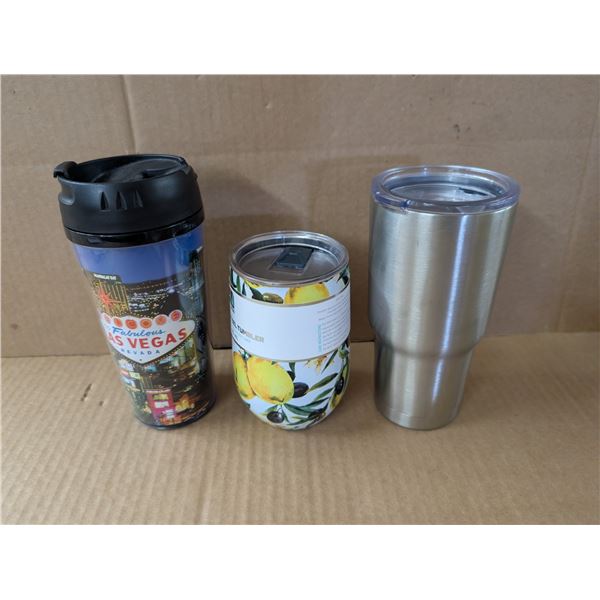 Stainless Steel Travel Mug, SS Wine Cup, Hot/Cold Beverage Mug