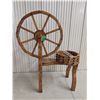 Image 1 : Planter – Wooden Spinning Wheel
