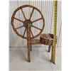 Image 2 : Planter – Wooden Spinning Wheel