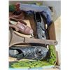 Image 2 : Cast iron pan and wall mount  and 2 pairs of shoes