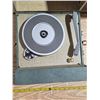 Image 2 : Vintage record player with speaker