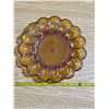 Image 1 : Carnival glass egg dish