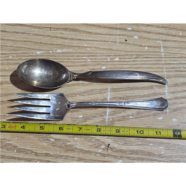 Possibly silver cutlery- not authenticated- 12.1 g