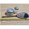 Image 2 : Vintage mirror and make up containers