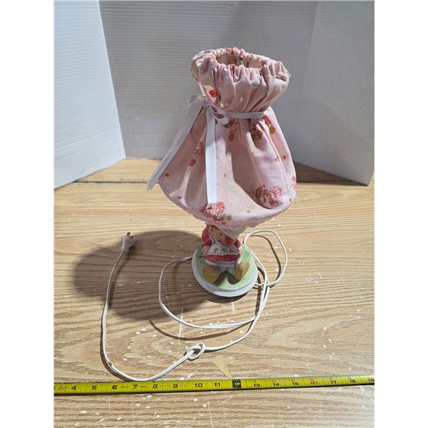 Vintage lamp- untested- 14"H