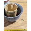 Image 3 : Lot of misc items- bed pan- enamel ware