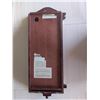 Image 4 : Wood Quartz Western Chime Wall Clock 27"x9"