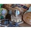 Image 3 : Lot of Misc. Items (Decor, Wood Snow globe, Basket Decor, and etc.)