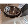 Image 4 : Lot of Misc. Kitchen Ware, Mixing Bowls, glasses, and etc.