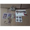Image 1 : Lot of Misc. Items (Salt and Pepper Shakers, necklaces, cards, and etc.)