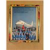 Image 1 : Vintage Framed Dec 12th 1974 Boeing 747 Holiday Airline