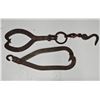Image 2 : (2) Vintage/Antique Grapples/Tongs
