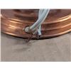 Image 6 : Vintage Copper/Copper Plated Items (Lamp (not Working) Vase, Candle Holder, Etc,)