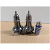 Image 1 : Pair of Vintage Salt and Pepper Shakers ONT.Lead Marked