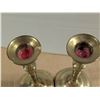 Image 3 : (2) Solid Brass Candle Holders