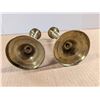 Image 4 : (2) Solid Brass Candle Holders
