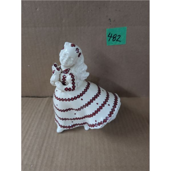 Ukrainian Ceramic Dancing Girl