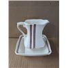 Image 1 : Ukrainian Small Dish, Small Pitcher