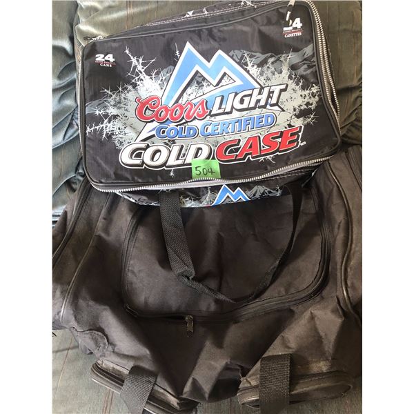 24 can Cooler Bag, Black Gym Bag