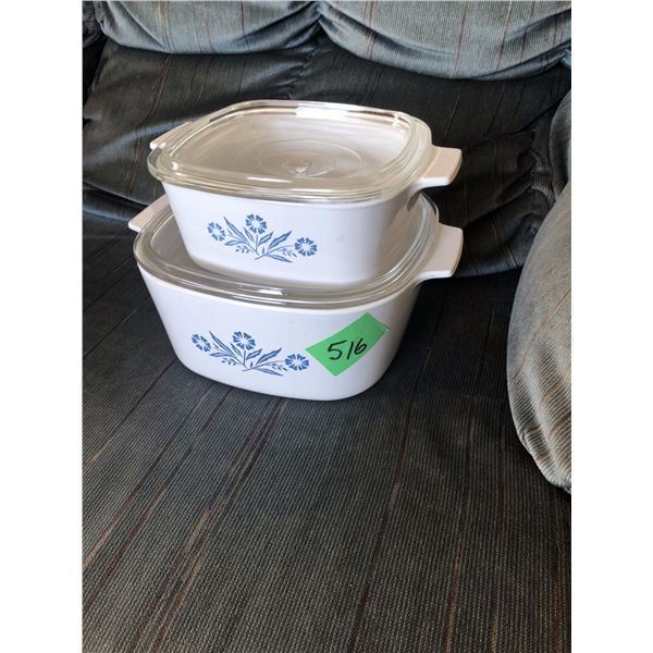 Corning Ware Casserole Dishes – Medium & Large