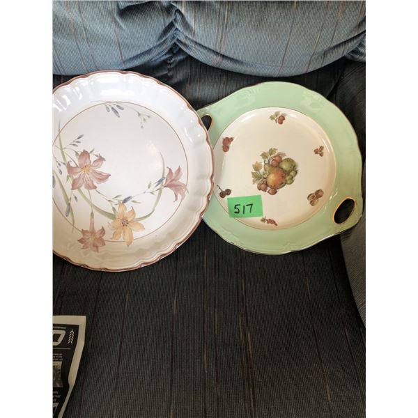 (2) Large Plates