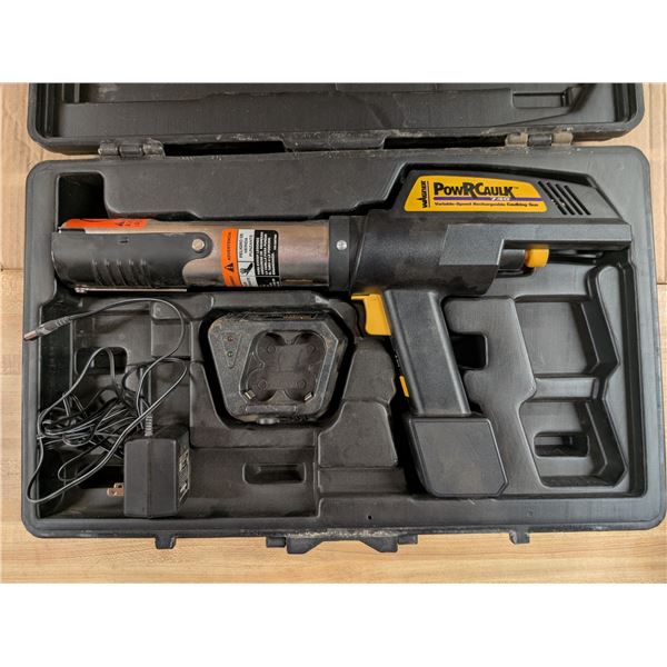 Wagner PowRCaulk Caulk Gun w/ case and Charger