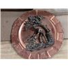 Image 2 : Box of Misc. Items (Pitcher, Copper Like Plate Decor, and etc.)