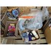 Image 5 : Pallet of Misc. Items (Fabric Clothes, Books, Household, and etc.)