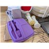 Image 3 : Lot of Tupper ware, Misc. kitchen items and etc.