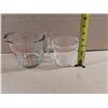 Image 2 : (2) Measuring Cups (1) Fire King Anchor Hocking and Pyrex