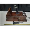 Image 1 : Antique wall telephone.