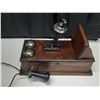Image 7 : Antique wall telephone.