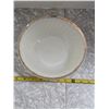 Image 1 : oven- fire king bowl with gold trim