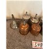 Image 2 : (9) Antique/Vintage Funnels – Coleman etc.  Copper & Aluminum