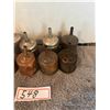 Image 3 : (9) Antique/Vintage Funnels – Coleman etc.  Copper & Aluminum