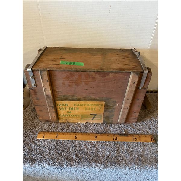 Wooden Ammo Box – Mark 7