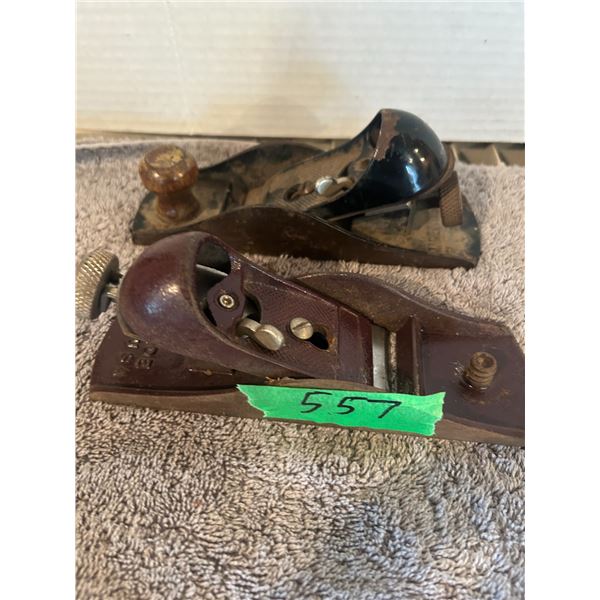 (2) 7” Wood Working Planes