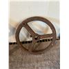 Image 3 : (2) Steel Wheels, 13” & 10”