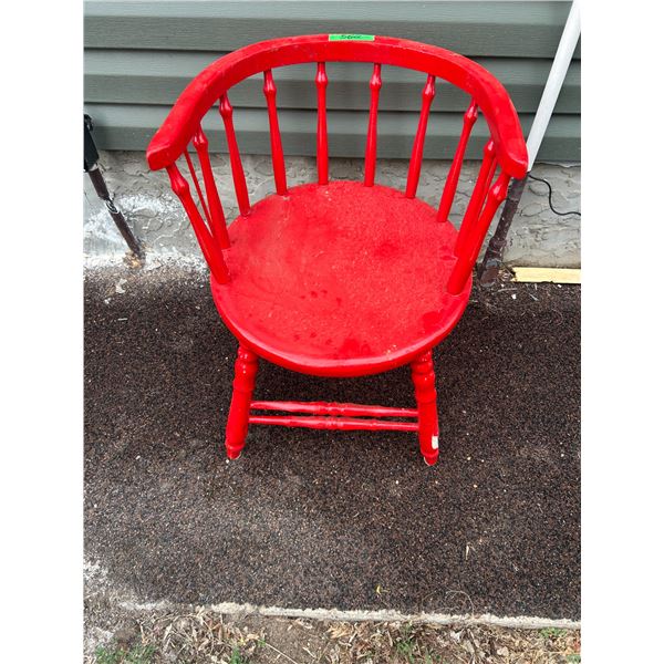 Railway Station Chair – Oak